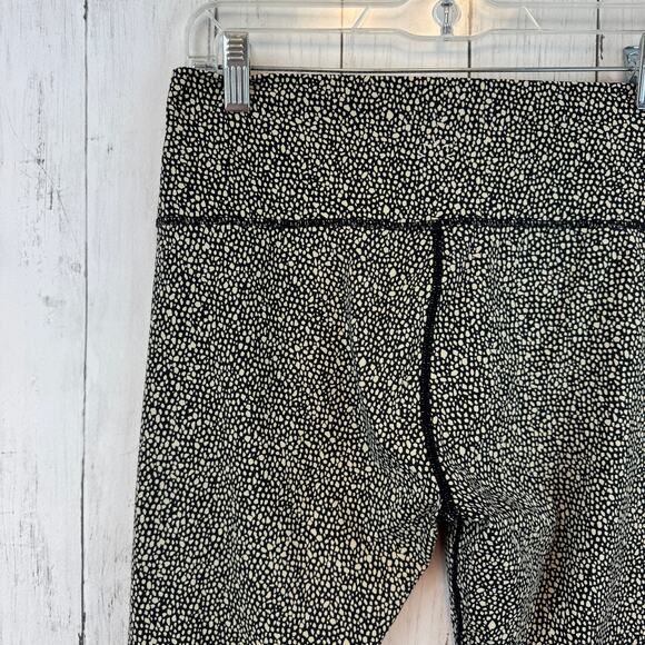 Varley Black Mixed Pebble Print Luna High Rise 7/8 Legging Size Large - Picture 6 of 16